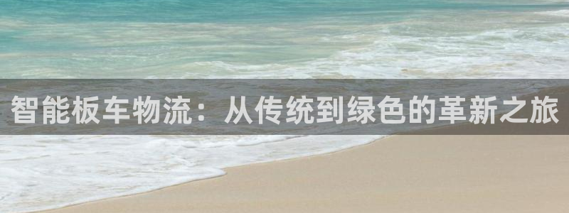 旺财28官网入口o：智能板车物流：从