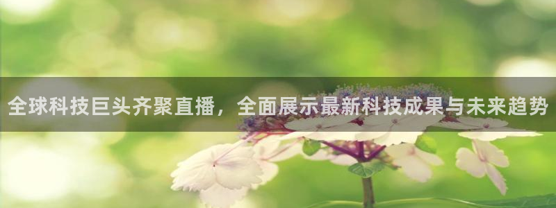 鲸鱼体育tv.点我直达.org：全球科技巨头齐聚直播，全面展示最新科技成果与未来趋势